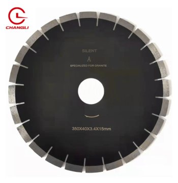 Industrial 350mm 14inch Silent High-end Segment Long Life Slab Circle Cutting Disc Diamond Saw Blade ISO9001 Certified Hard